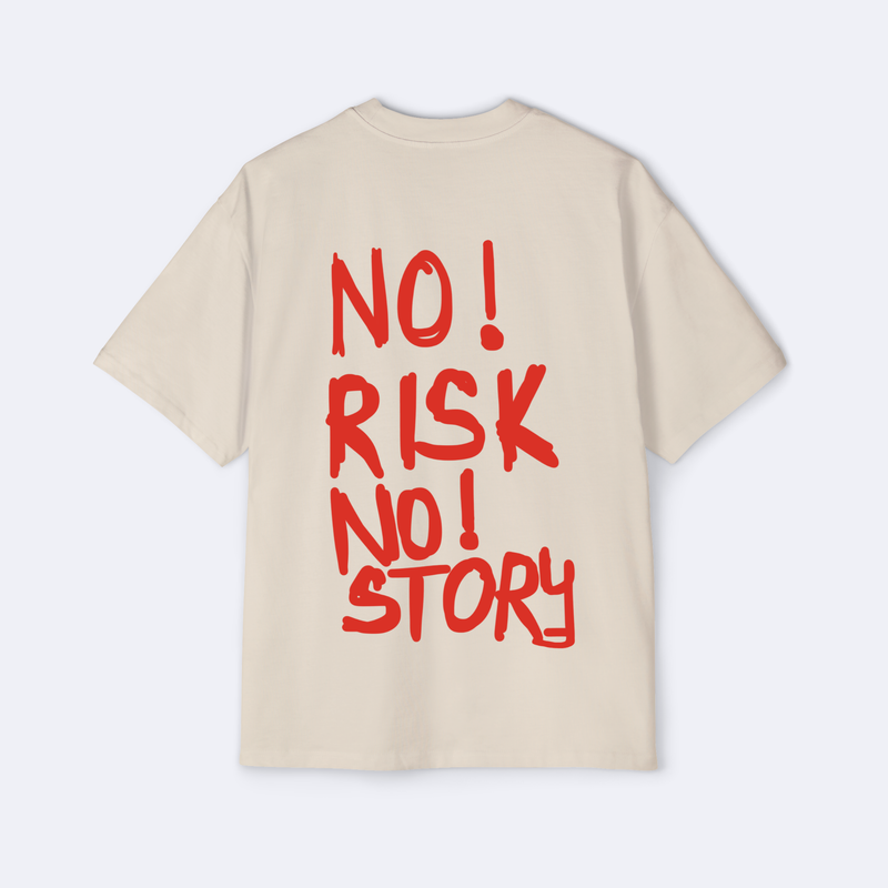No Risk No Story Oversized Tee