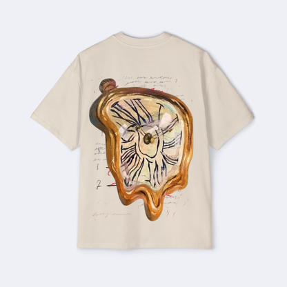 Time Melts Anyway Oversized Tee