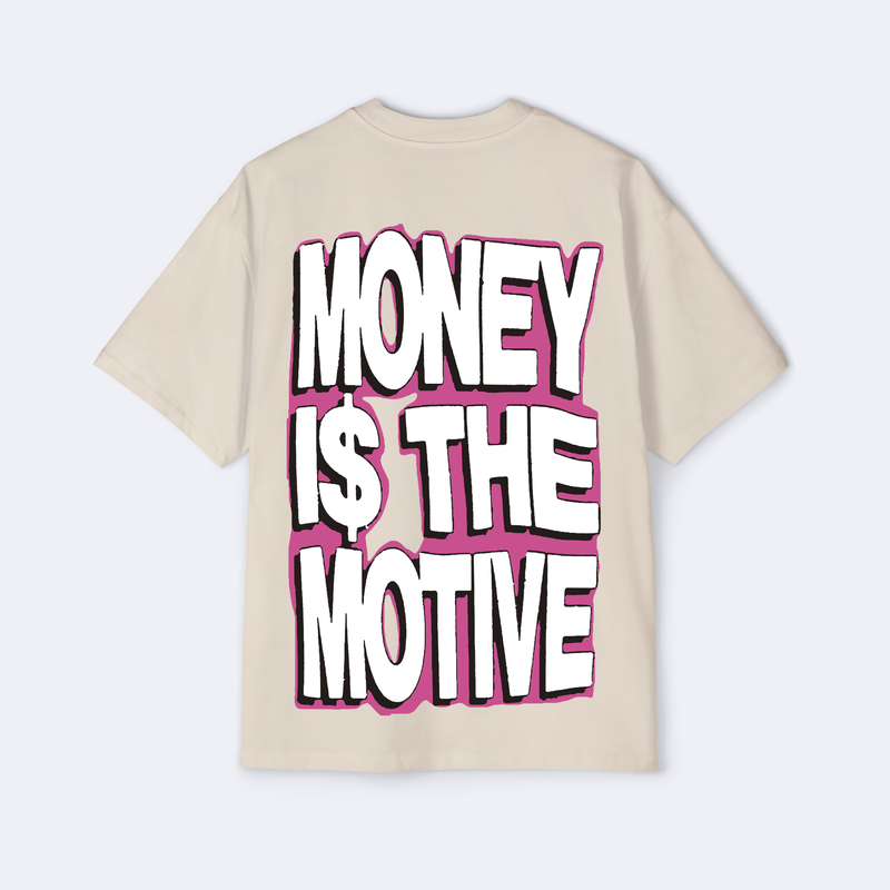 Money I$ The Motive Oversized Tee