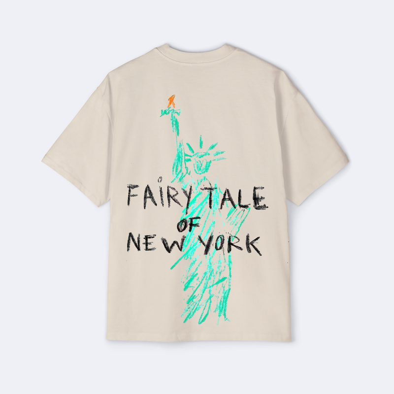 Fairy Tale Of New York Oversized Tee