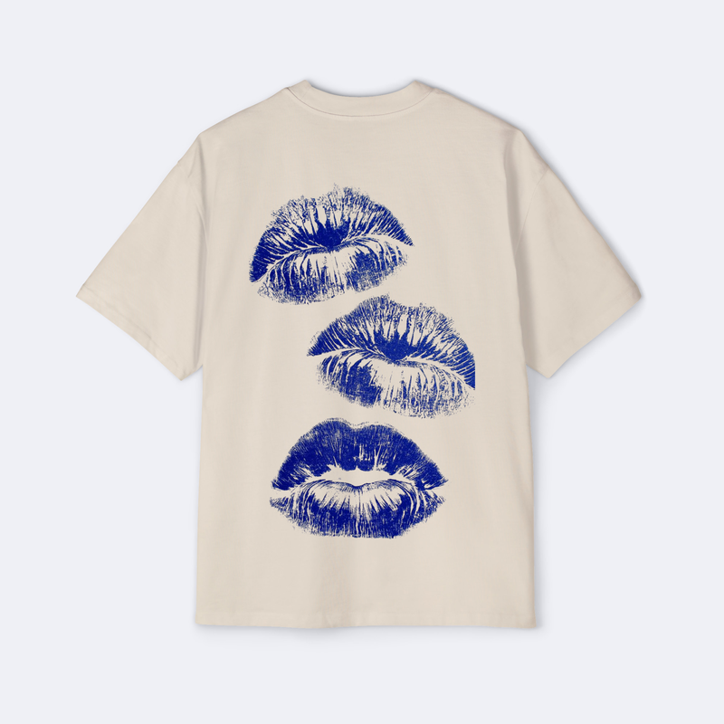 Kiss Me Oversized Tee