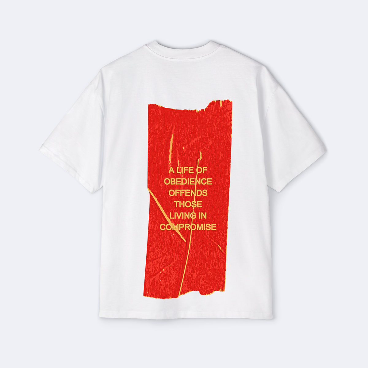 A Life Of Obedience Oversized Tee