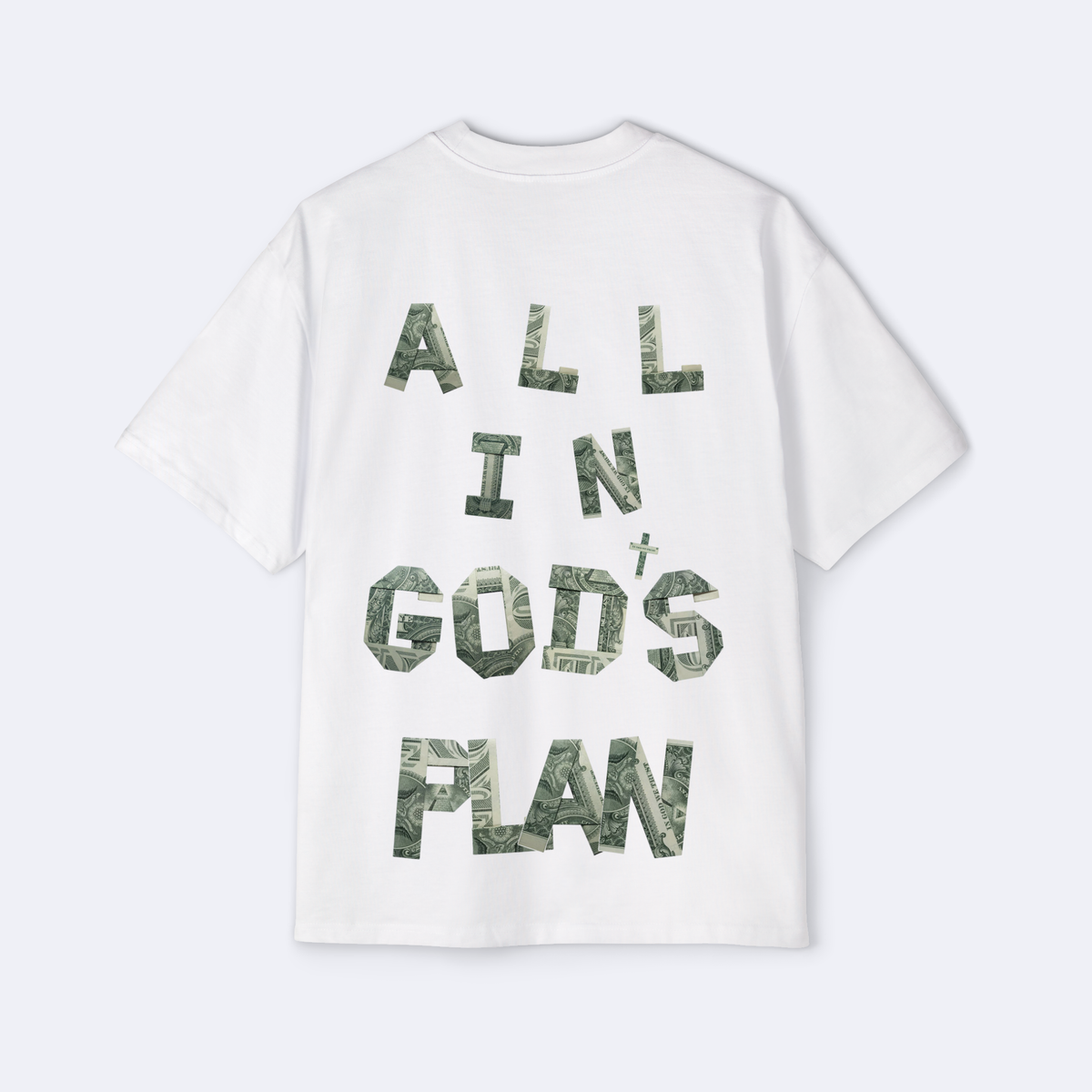 All In God's Plan Oversized Tee
